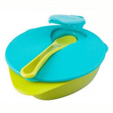Tommee Tippee Easy Scoop Feeding Bowl with Lid and Spoon 7m+ | The Nest Attachment Parenting Hub